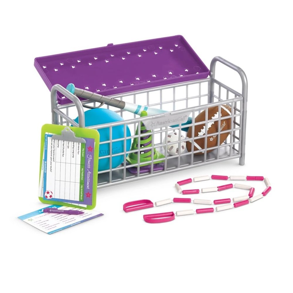 American Girl Doll Sport Storage Bench